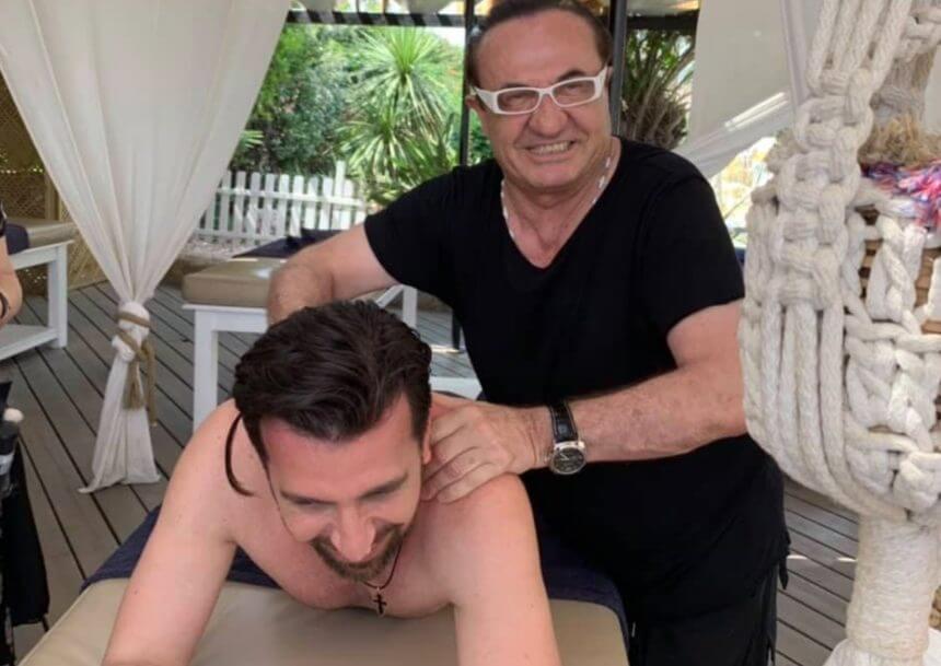 Λευτέρης Πανταζής: Γιατί έκανε μασάζ στον Θάνο Πετρέλη; Το βίντεο που έγινε viral!