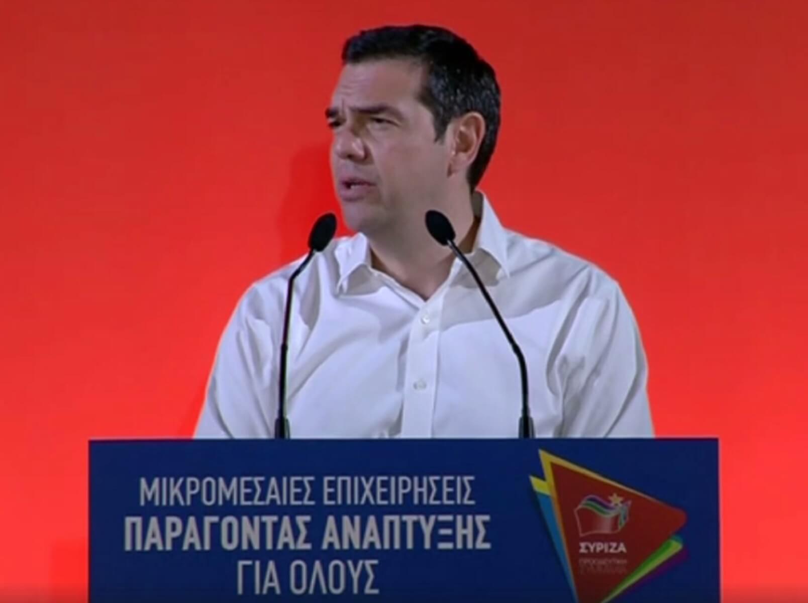 Εκλογές 2019: H ομιλία που πραγματοποίησε ο Αλέξης Τσίπρας στη Λαχαναγορά του Ρέντη