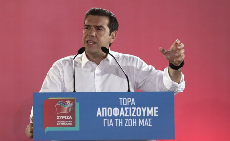 Εκλογές 2019: Η ομιλία του Αλέξη Τσίπρα από το Θησείο