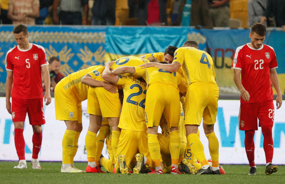 Προκριματικά Euro 2020: Η Ουκρανία διέλυσε τη Σερβία! Όλα τα αποτελέσματα – video
