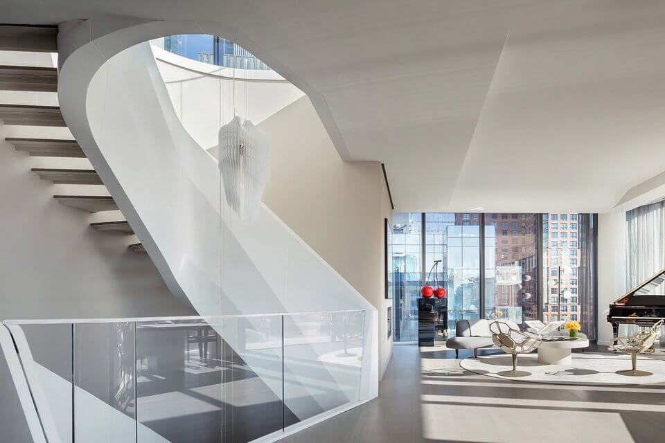 Δείτε ένα απίστευτο ρετιρέ τριών επιπέδων στην καρδιά του Μανχάταν