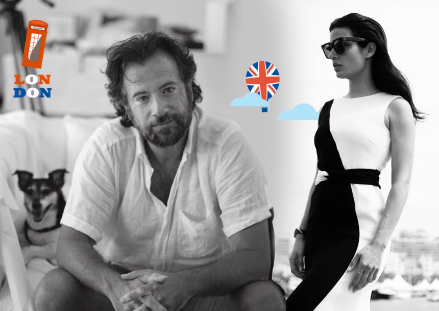 Ταξίδι στο Λονδίνο μόνο για μία ημέρα για την Τόνια Σωτηροπούλου και τον Κωστή Μαραβέγια [Pics, video]