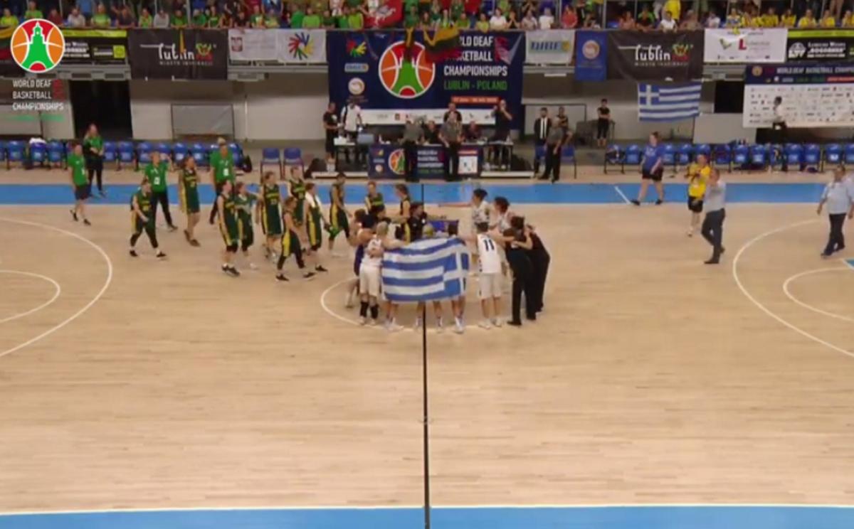 Ελληνική “Dream Team”! Παγκόσμια πρωταθλήτρια η Εθνική Κωφών Γυναικών