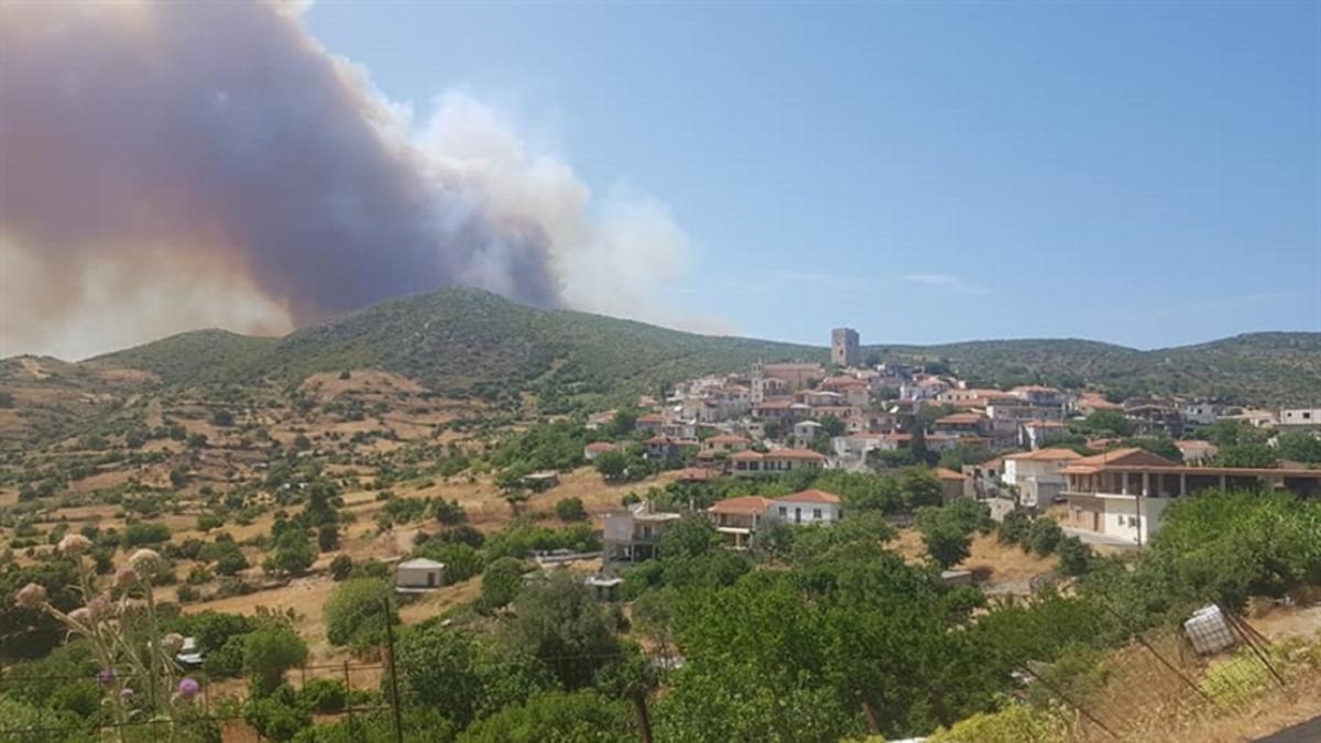 Φωτιά στα Μανίκια Ευβοίας: «Δεν υπάρχει λόγος ανησυχίας»