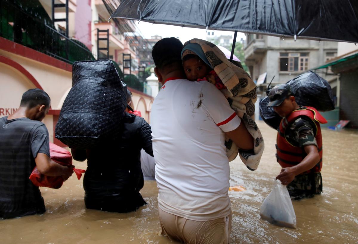 Νεπάλ: Τουλάχιστον 55 νεκροί από τις πλημμύρες, χιλιάδες οι άστεγοι!
