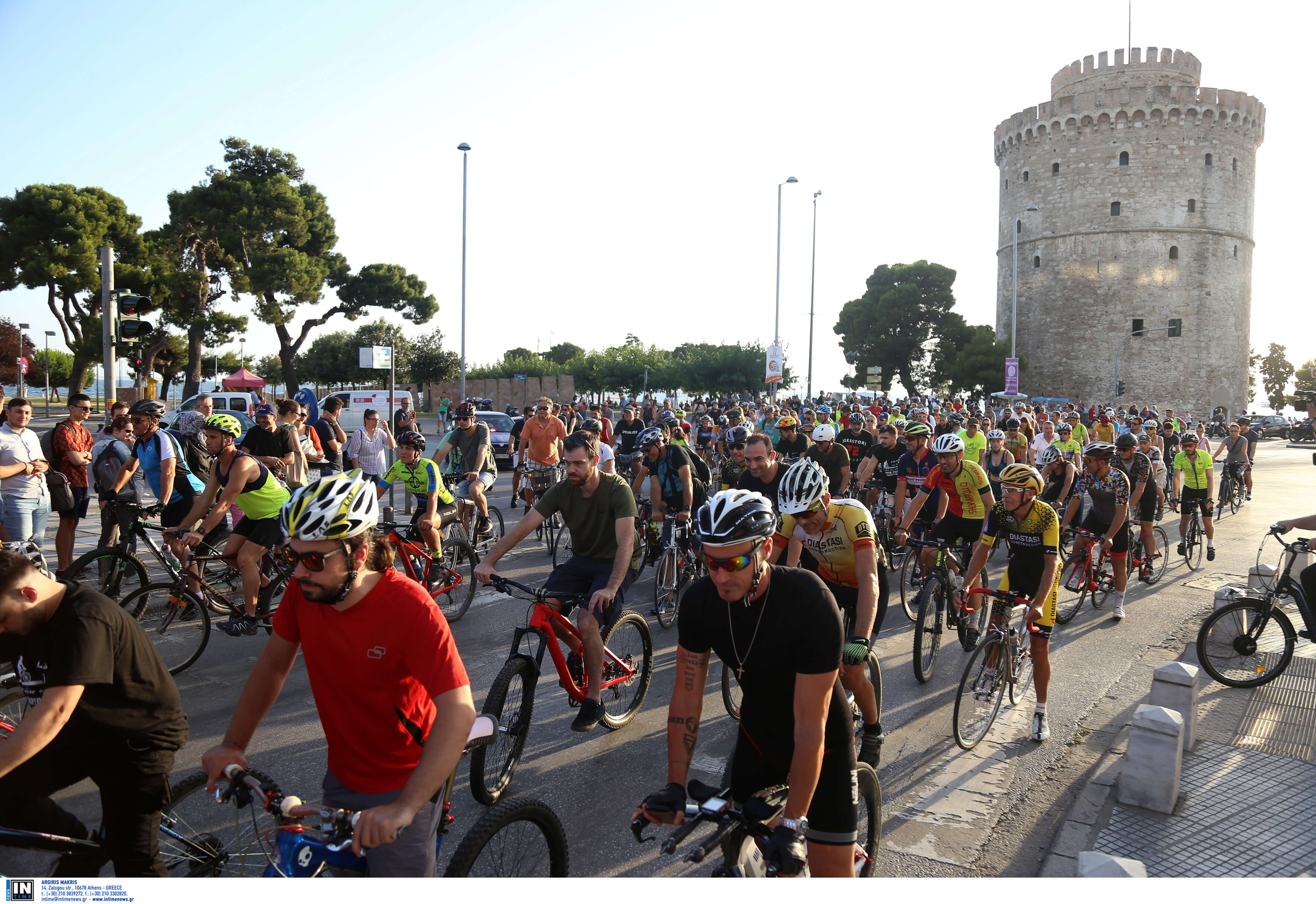 Θεσσαλονίκη: Ποδηλατοδρομία διαμαρτυρίας για το δυστύχημα στην Πτολεμαΐδα