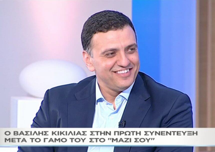 Ο Βασίλης Κικίλιας στο «Μαζί σου» – Η πρόταση γάμου στην Τζένη Μπαλατσινού και η σχέση με τα παιδιά της [video]