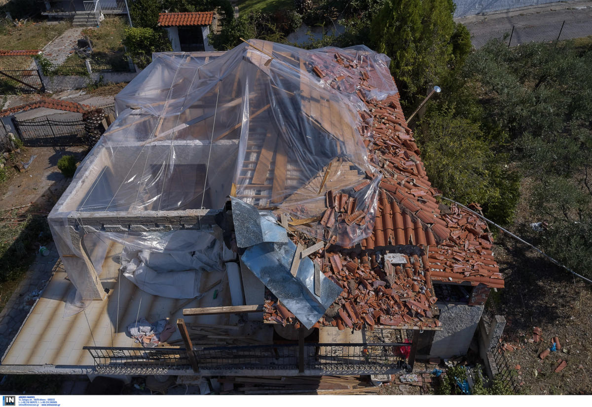 Χαλκιδική: Χωρίς στέγες τα περισσότερα σπίτια που «χτύπησε» η κακοκαιρία