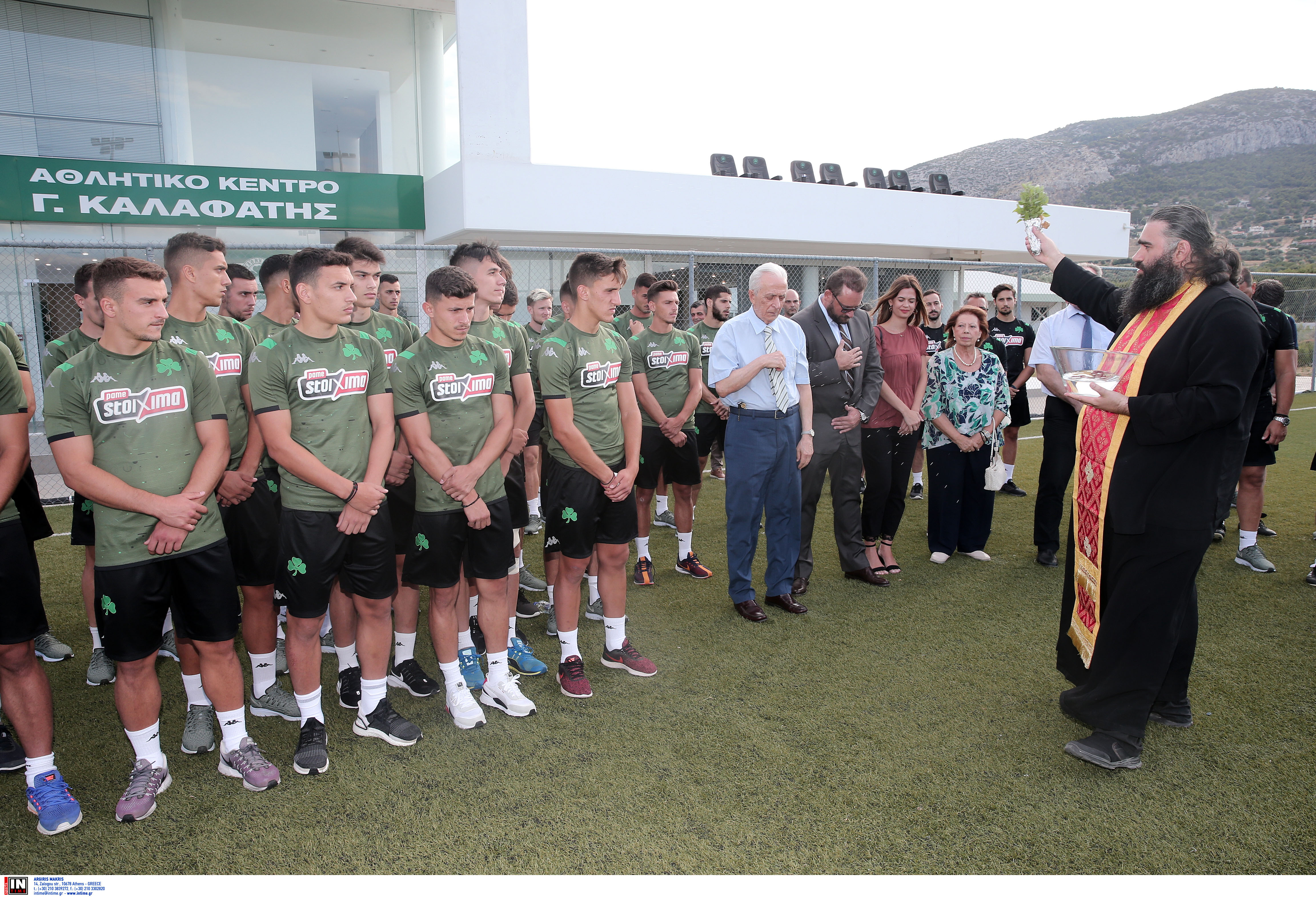 Παναθηναϊκός: Έγινε αγιασμός στο Κορωπί! [pics]