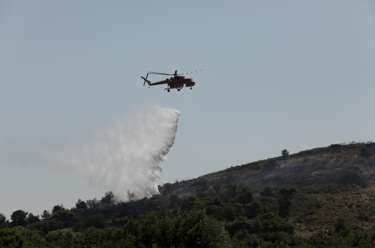 Φωτιά στον Ασπρόπυργο