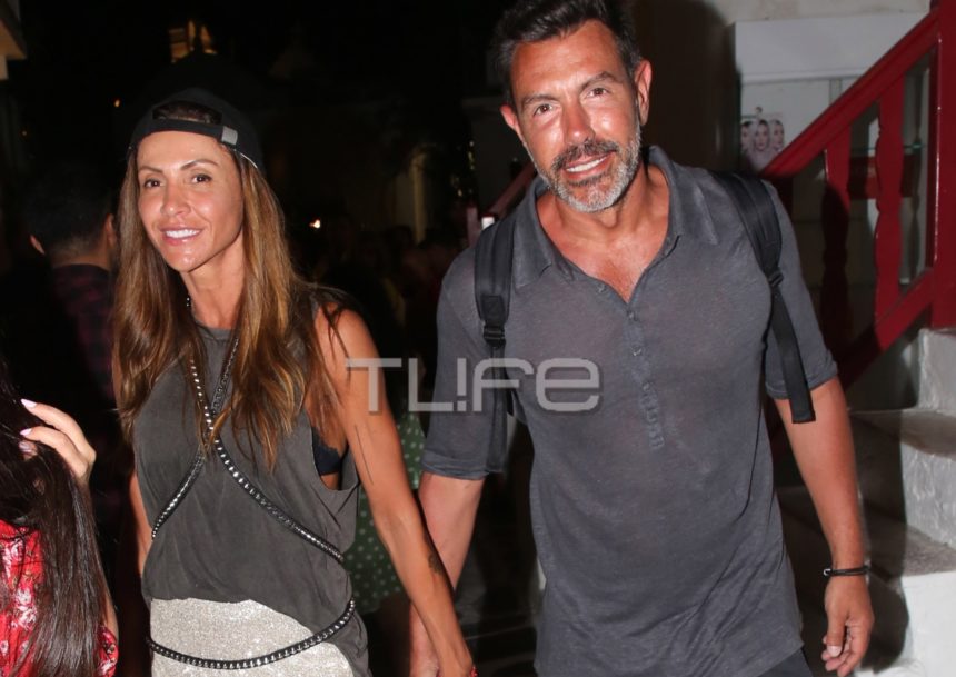 Ιωσήφ Μαρινάκης – Χρύσα Καλπάκη: Ερωτευμένοι στην Μύκονο!