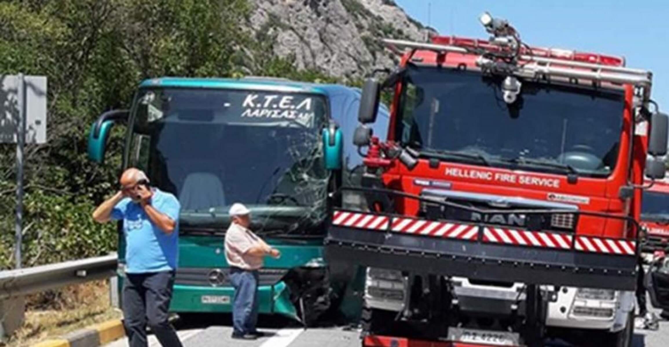 Τέμπη: Πέθανε ο οδηγός του αυτοκινήτου που συγκρούστηκε με λεωφορείο!