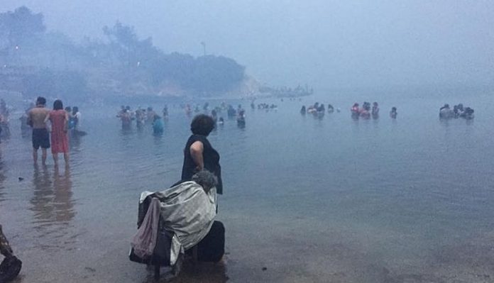 Φωτιά στο Μάτι: Η τετράωρη μάχη που έδωσε πασίγνωστη τραγουδίστρια