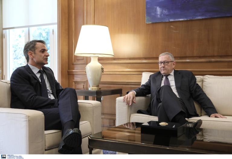 Μητσοτάκης – Ρέγκλινγκ: Αυτά συζήτησαν στο Μαξίμου για την οικονομία!