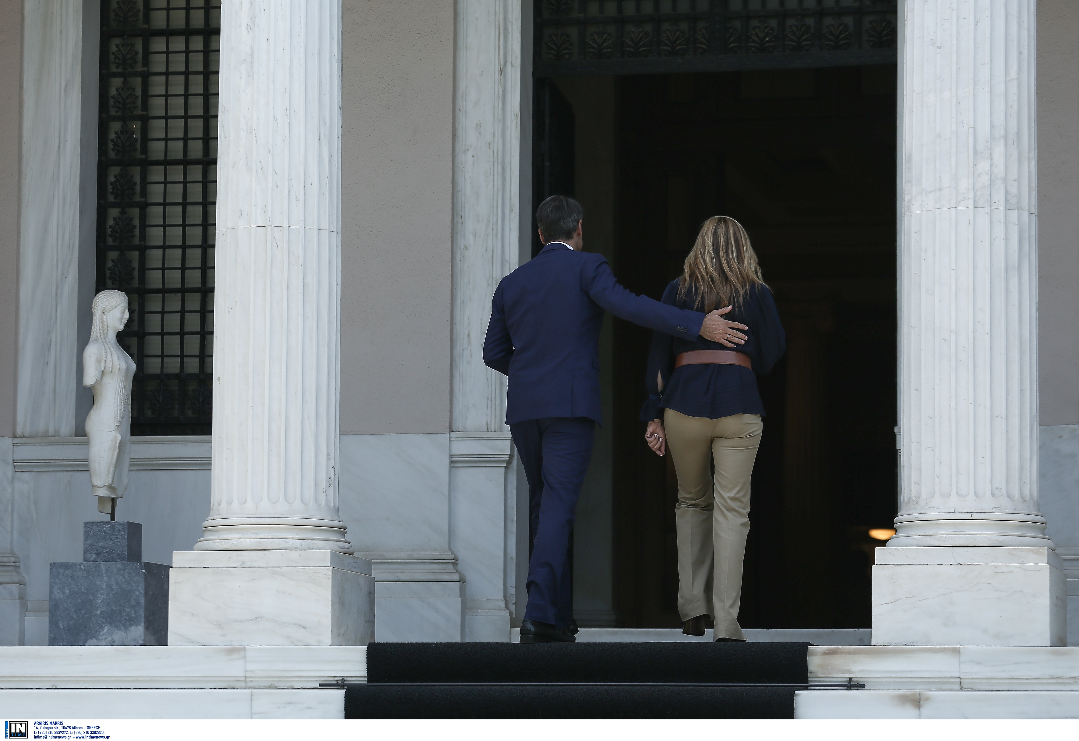 Η τρυφερή κίνηση του Κυριάκου Μητσοτάκη στη Μαρέβα