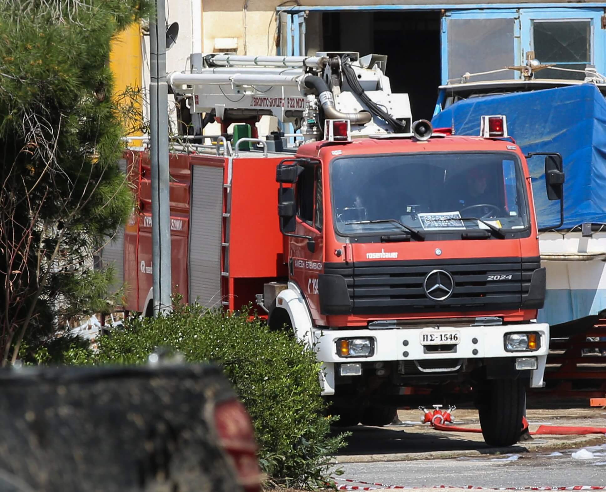 Ασπρόπυργος: Φωτιά σε επιχείρηση με πλαστικά