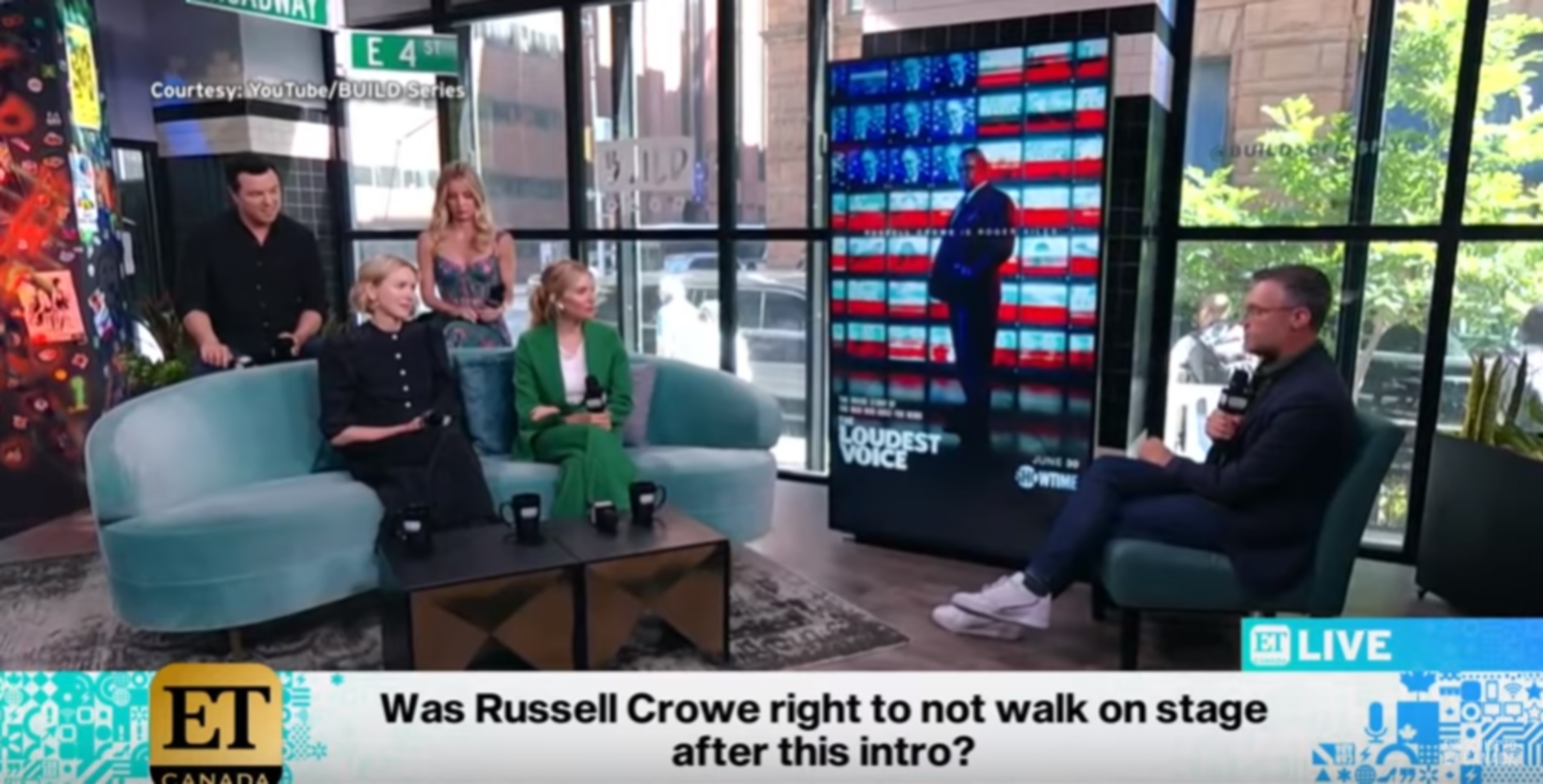 Ο Ράσελ Κρόου άφησε… σύξυλο τον παρουσιαστή! Αποχώρησε την ώρα της εκπομπής – Video