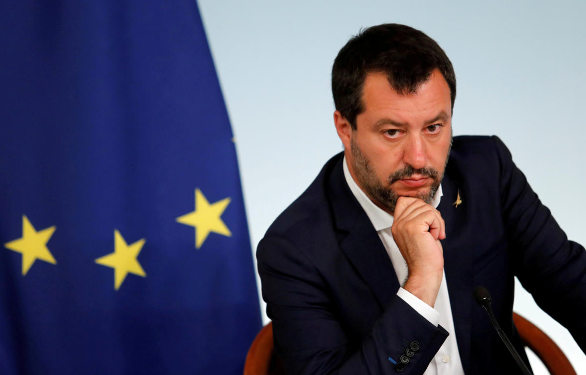 Σαλβίνι: Ανοιχτό το ενδεχόμενο για εκλογές στην Ιταλία το Φθινόπωρο