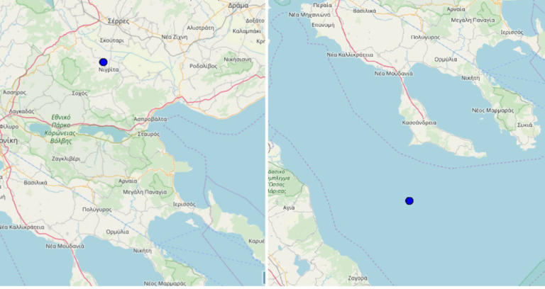 Σεισμός στην… Νιγρίτα τελικά – «Αλαλούμ» με τις εκτιμήσεις του Γεωδυναμικού Ινστιτούτου [pics]