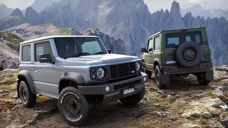 Το Suzuki Jimny μεταμφιέζεται σε Land Rover Defender