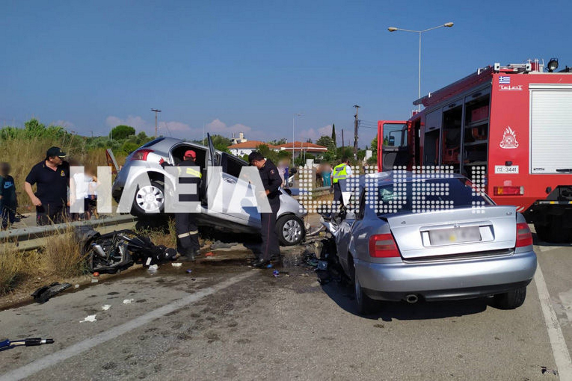 Πύργος: Μία νεκρή και τρεις τραυματίες σε φοβερό τροχαίο – Θρίλερ από τους ισχυρισμούς της τραυματισμένης μητέρας [pics]