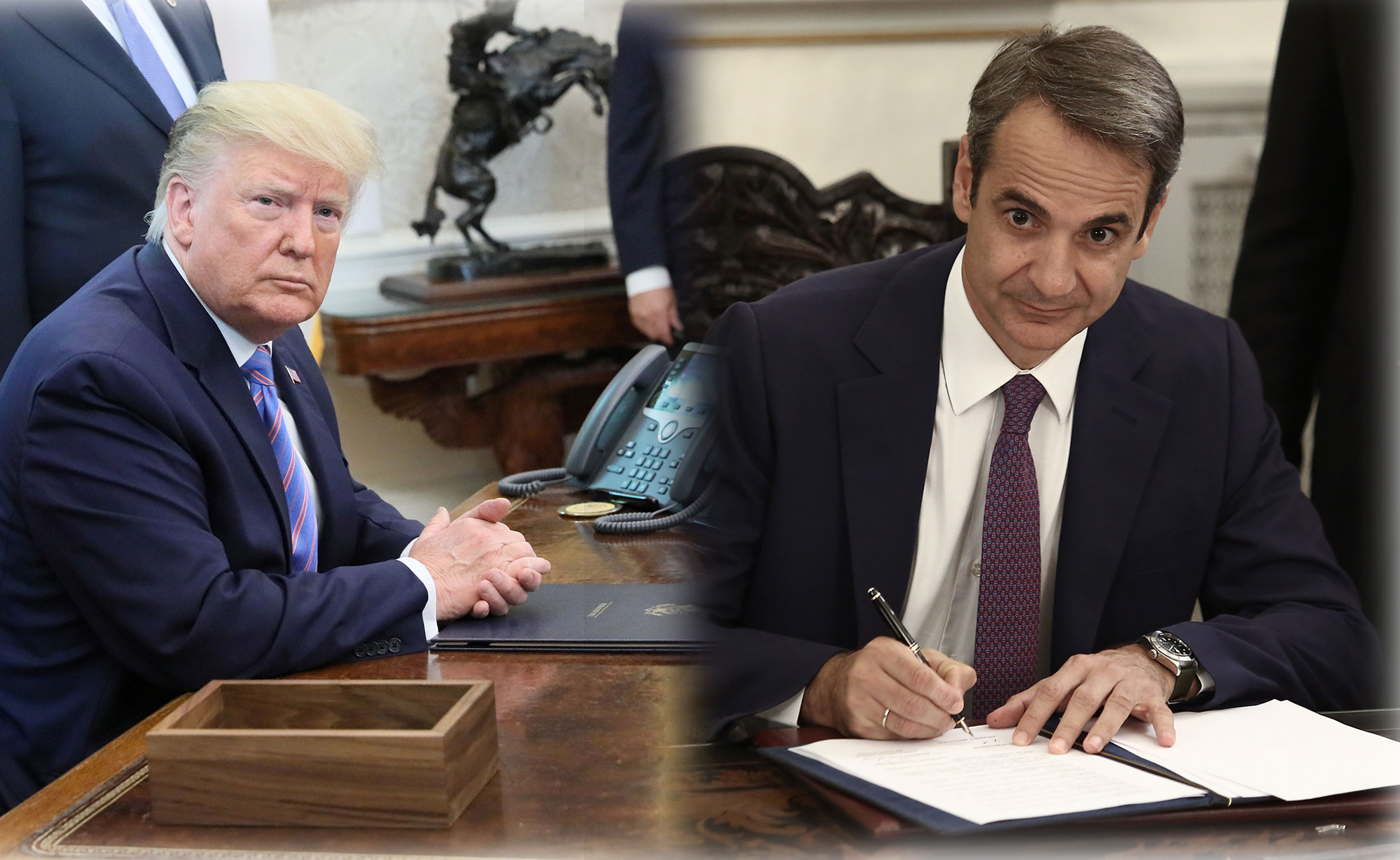Λευκός Οίκος: Τι είπε ο Τραμπ στο τηλέφωνο στον Μητσοτάκη