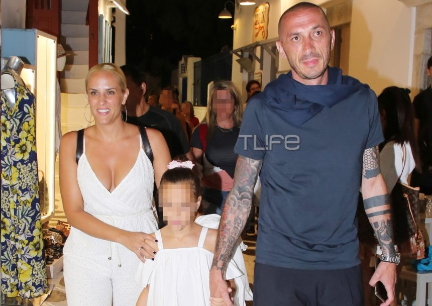 Έλενα Ασημακοπούλου: Στα Ματογιάννια με τον Τσιρίλο και την κόρη τους! [pics]