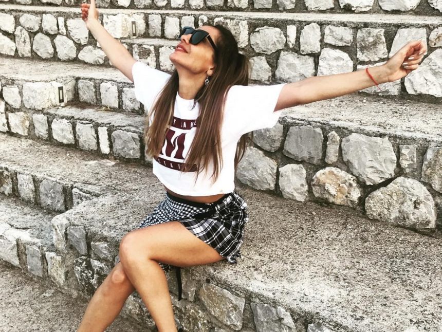 Δέσποινα Βανδή: Οι τελευταίες βουτιές στο Πήλιο!