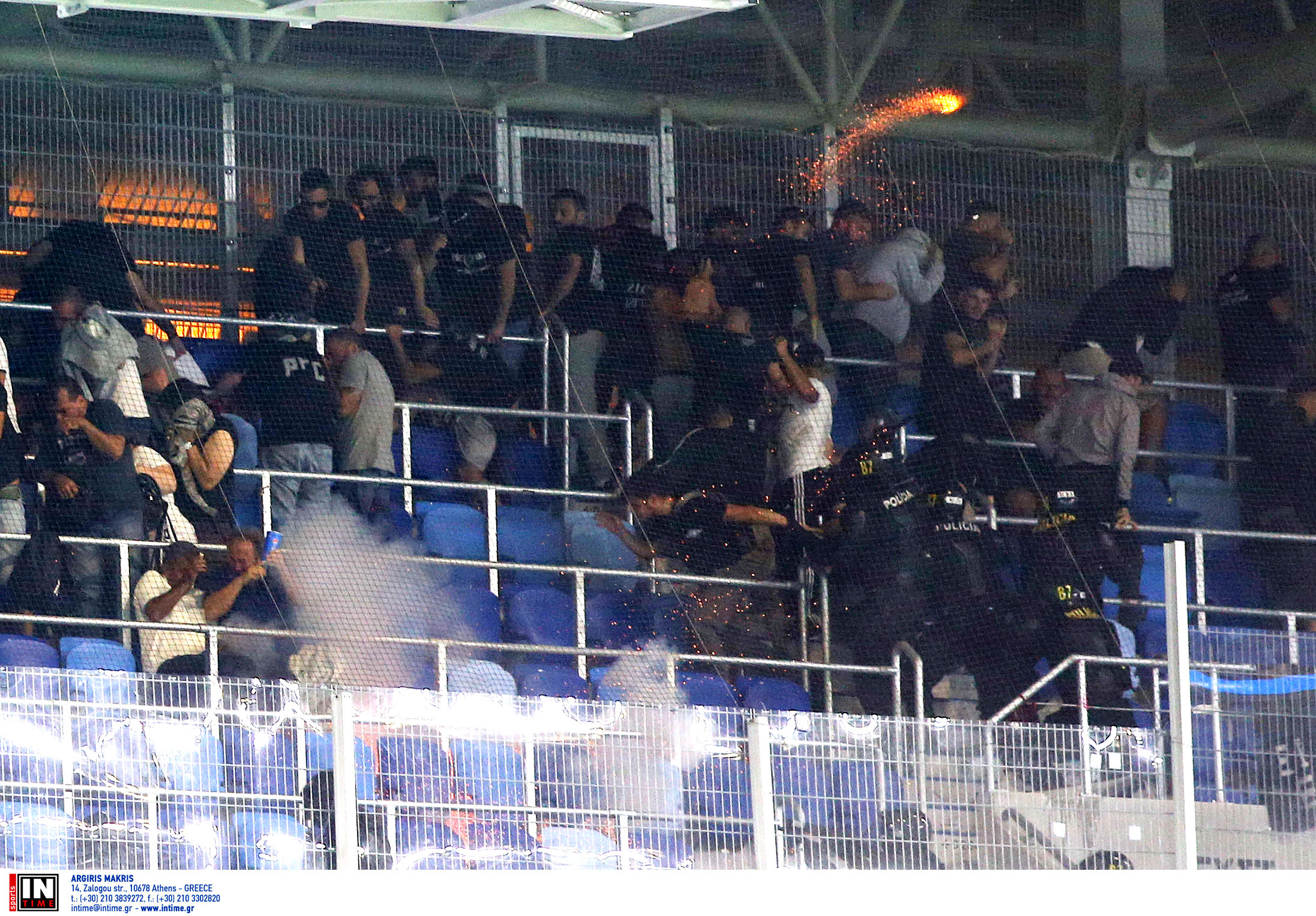 ΠΑΟΚ: Διάβημα στην UEFA για πλαστικές σφαίρες από την αστυνομία