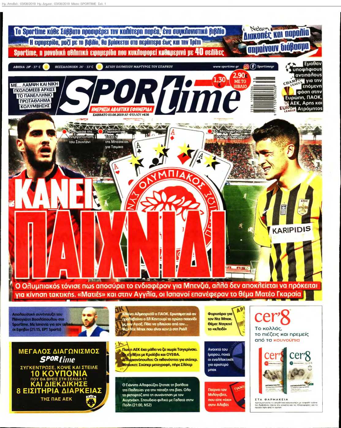 SPORTIME 03-08-2019