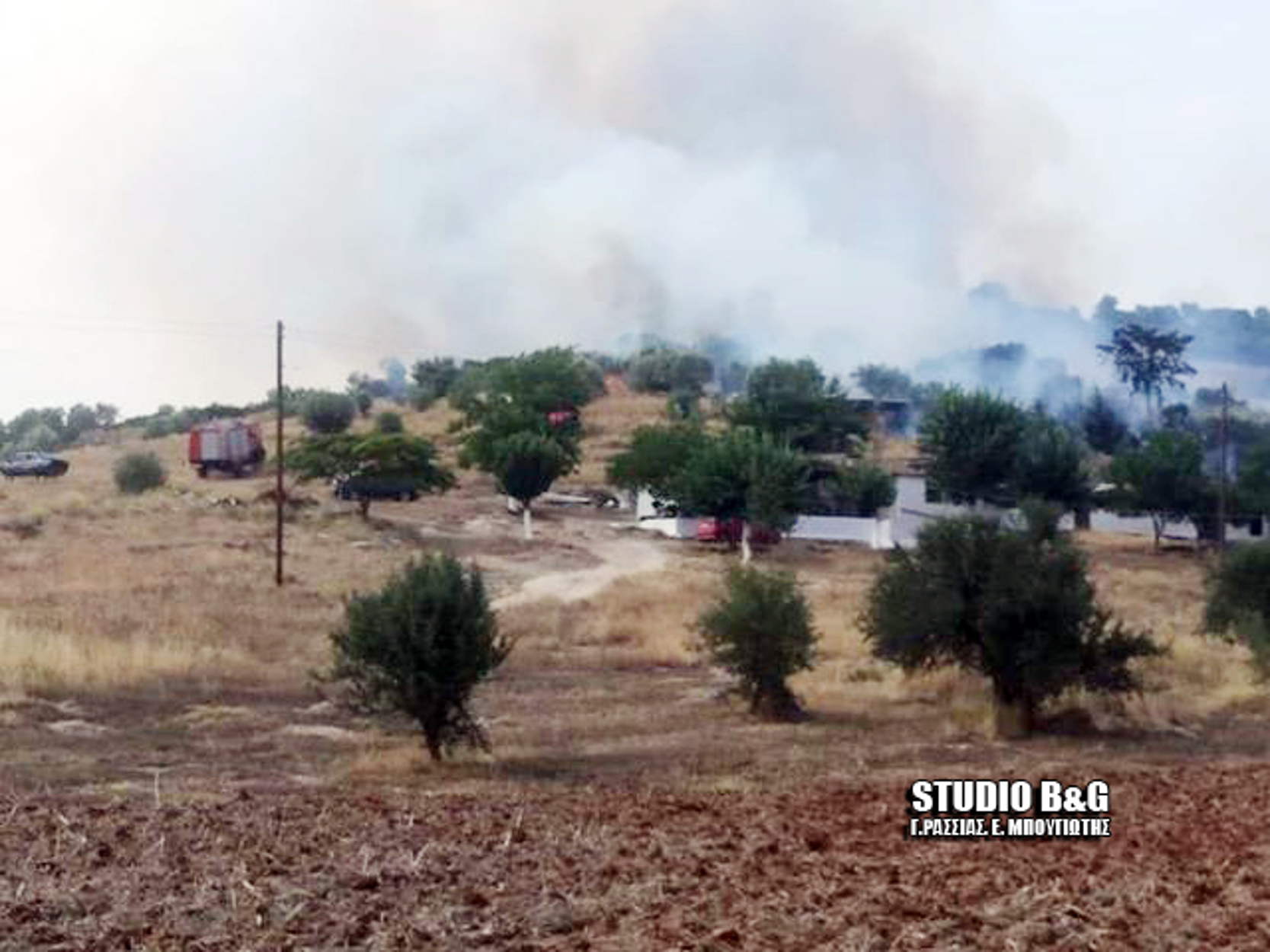 Αργολίδα: Φωτιά στο Κουτσοπόδι [pics}