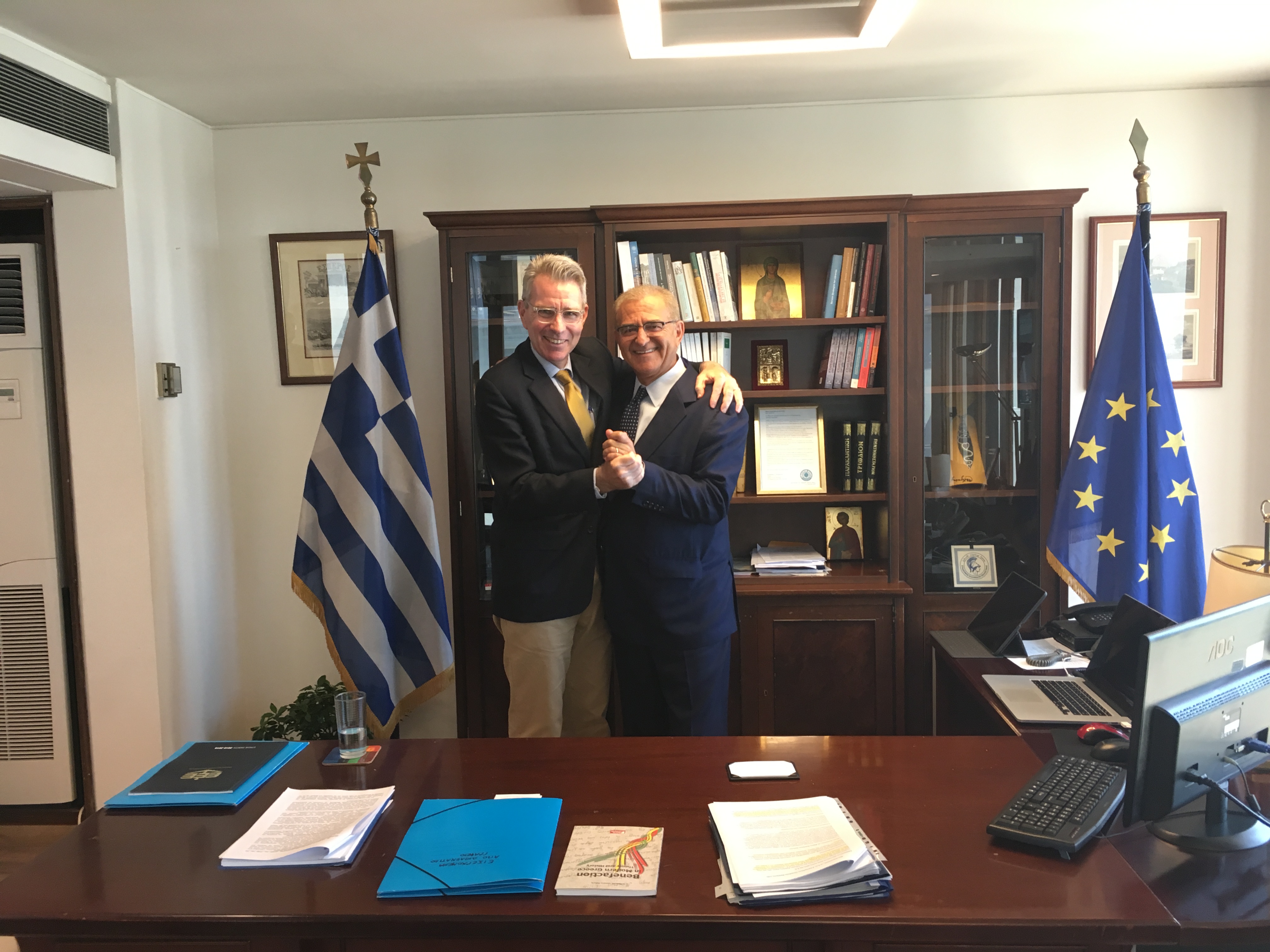 Διαματάρης – Πάιατ: Άριστο το επίπεδο των ελληνοαμερικανικών σχέσεων