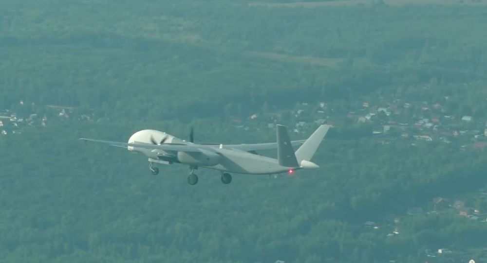 Ρωσικό μαχητικό drone πραγματοποιεί την πρώτη του πτήση [vid]