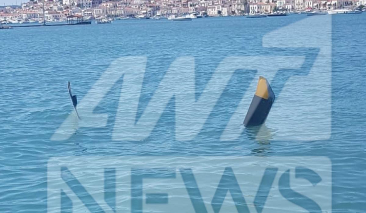 Ελικόπτερο έπεσε στον Πόρο