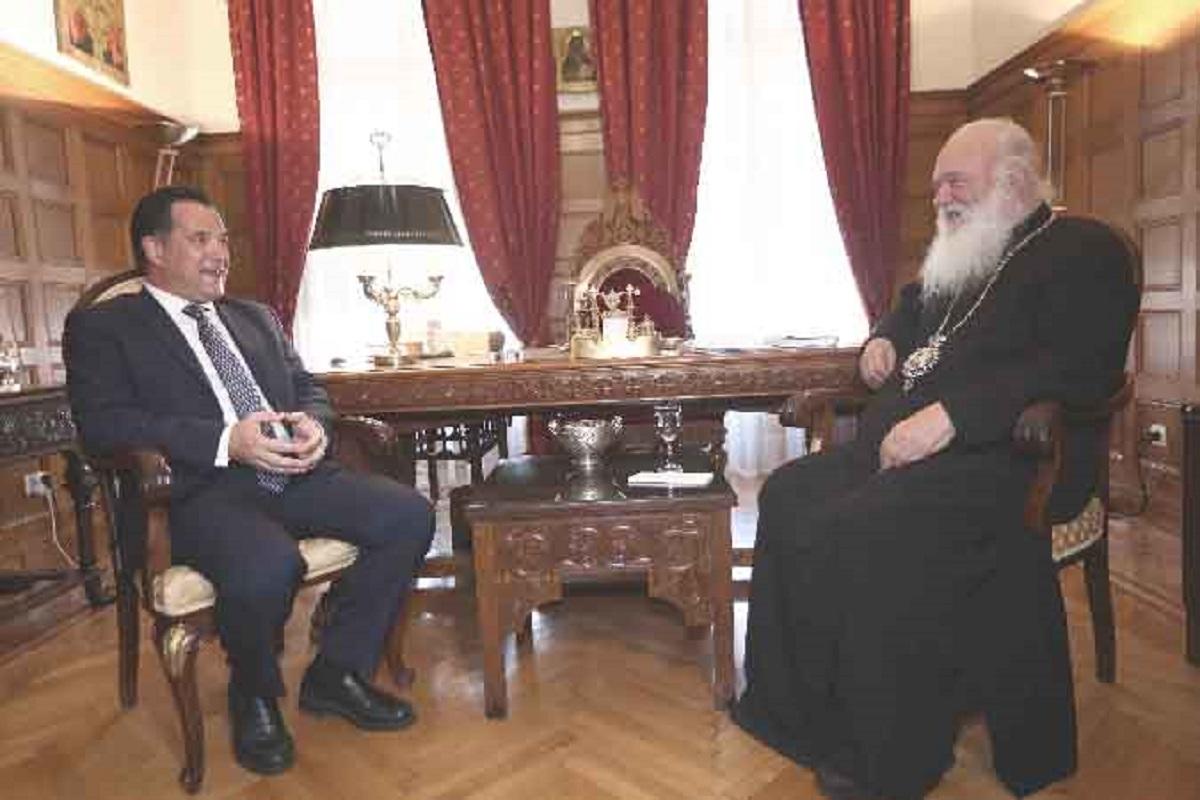 Άδωνις Γεωργιάδης: Υπάρχει εξαιρετική συνεργασία με την Εκκλησία