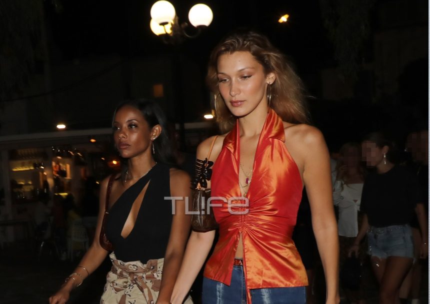 Bella και Gigi Hadid: Οι τελευταίες εντυπωσιακές βόλτες τους στα σοκάκια της Μυκόνου!