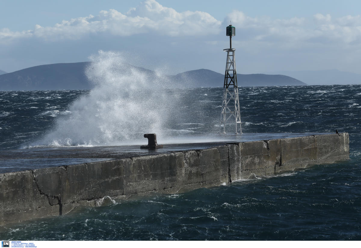 Καιρός σήμερα: Όσα παίρνει ο άνεμος! Οκτώ μποφόρ στο Αιγαίο