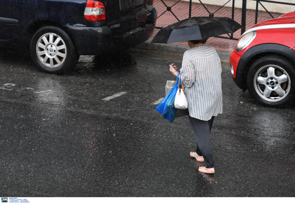 Καιρός: Βροχές και καταιγίδες την Τετάρτη – Μποφόρ στο Αιγαίο