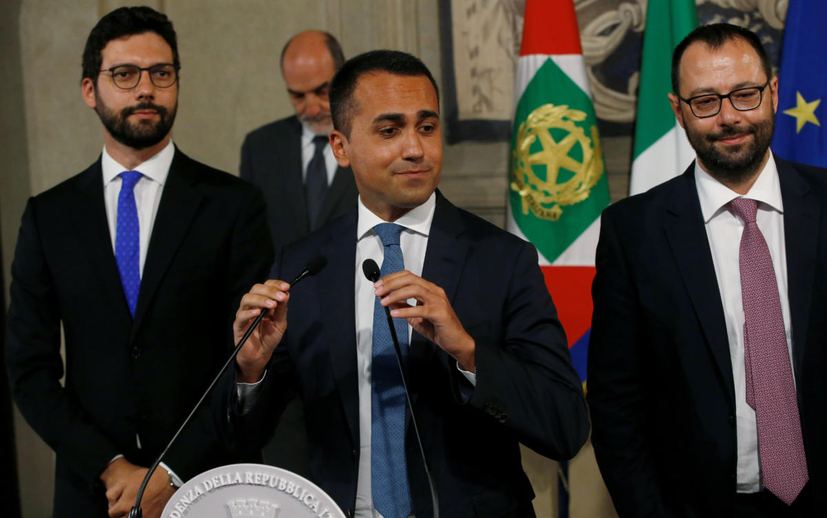 Ιταλία: Παραιτήθηκε ο Λουίτζι Ντι Μάιο