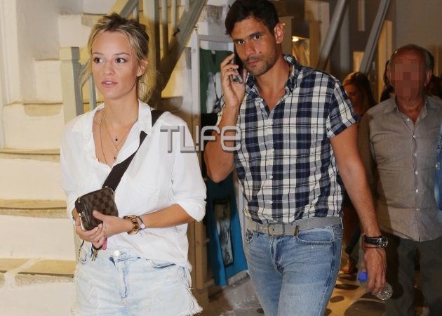 Δημήτρης Ουγγαρέζος – Ιλένια Ουίλιαμς: Η σπάνια ρομαντική φωτογραφία τους από τη Σίφνο!