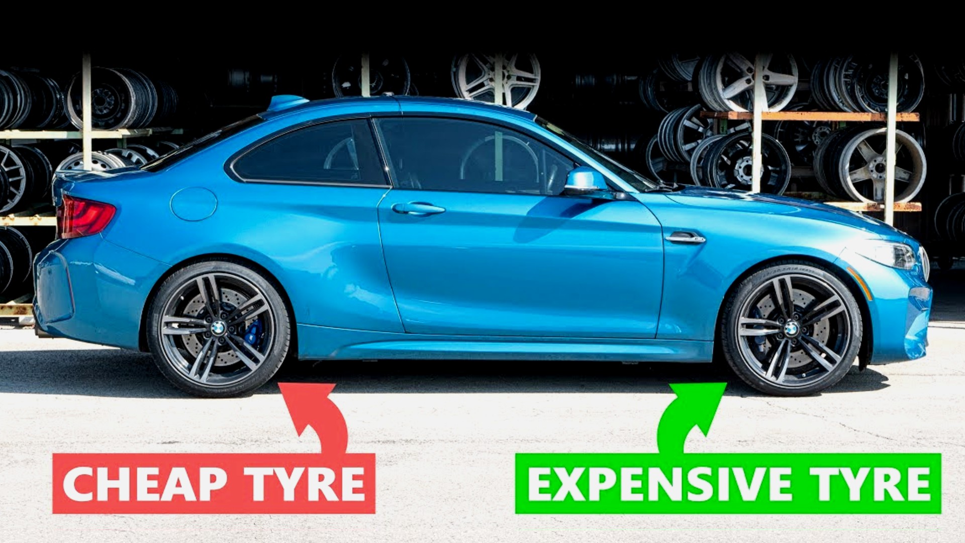 Δείτε τι συμβαίνει στο αυτοκίνητο όταν συνδυάζεις φθηνά με ακριβά ελαστικά [vid]