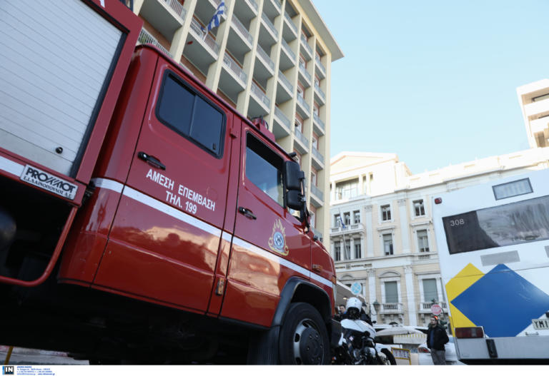 Fire in an apartment in Patisia – 12 firefighters with 4 vehicles on the spot – Watch video