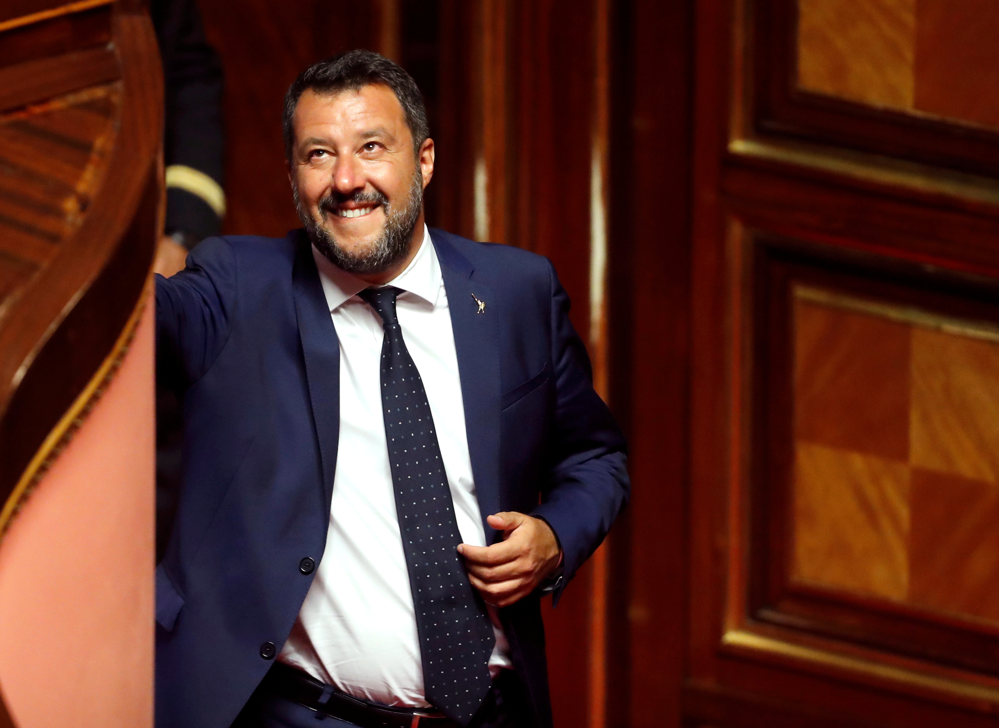 Ιταλία: Ο Σαλβίνι καταθέτει πρόταση μομφής κατά της κυβέρνησης του!