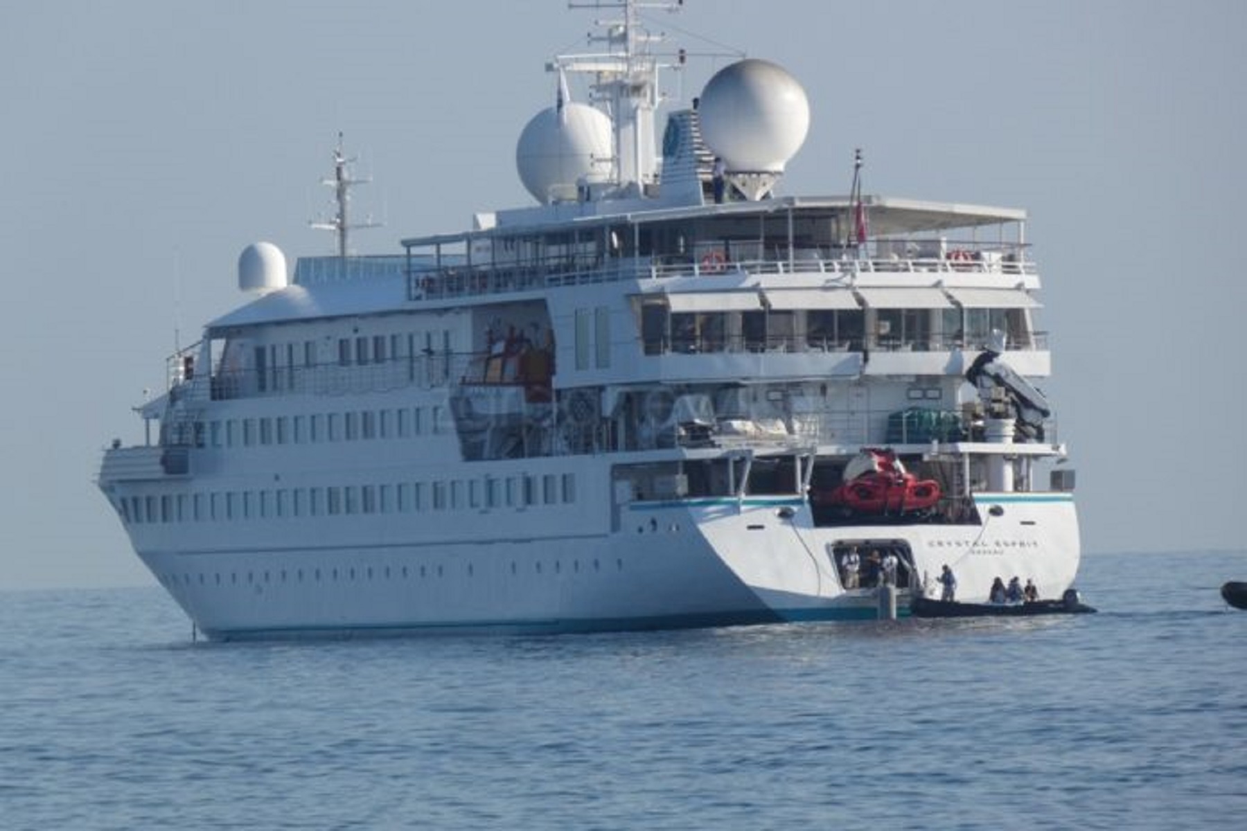 Στα Χανιά βρίσκεται το “κρουαζιερόπλοιο των εκατομμυριούχων”