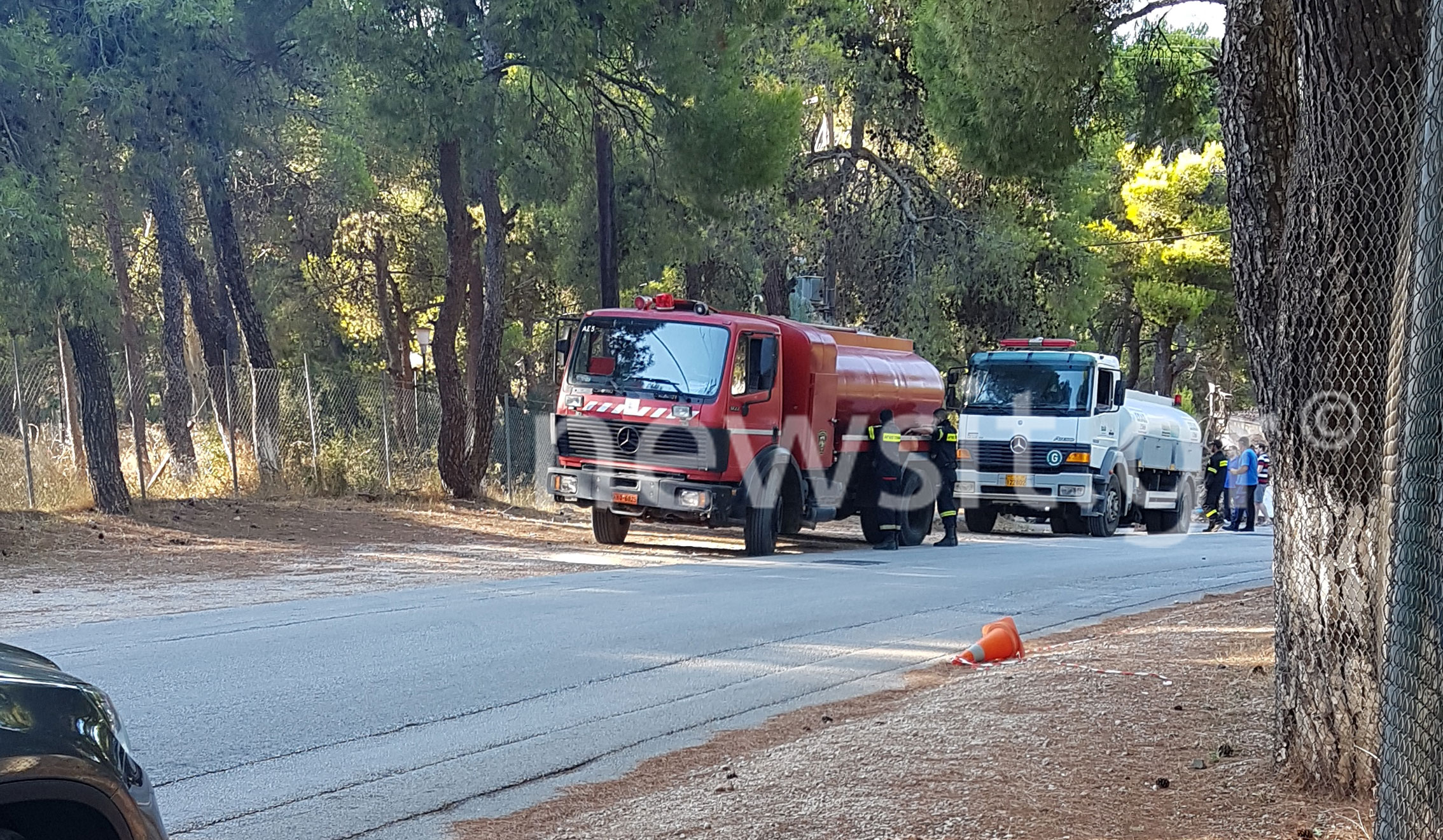 Φωτιά στον Άγιο Ανδρέα Ζούμπερι