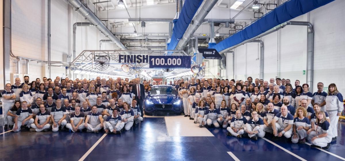 H 100.000ή Maserati Ghibli βγήκε από τη γραμμή παραγωγής