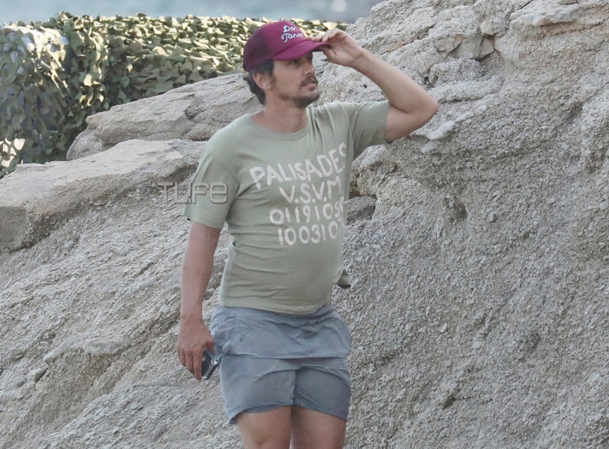 James Franco: Αγνώριστος σε παραλία της Μυκόνου!