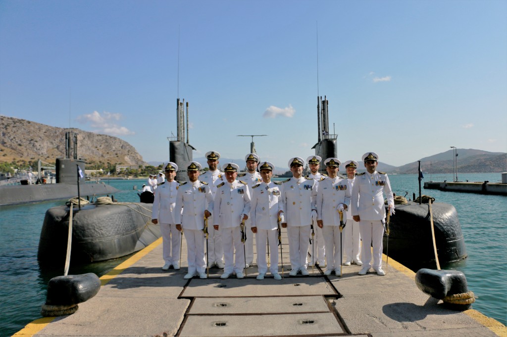 Αλλάζει χέρια η διοίκηση της βάσης υποβρυχίων του Πολεμικού Ναυτικού [pics]