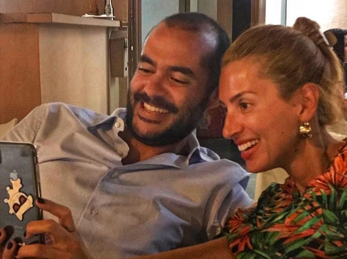 Μαρία Ηλιάκη – Στέλιος Μανουσάκης: Δείπνο για δύο στην Ζυρίχη – Φωτογραφίες