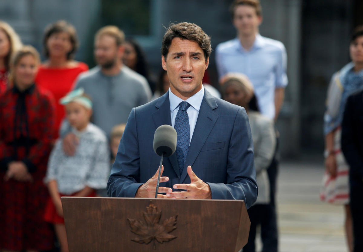 Καναδάς: Ο Τριντό ξεκίνησε την προεκλογική του εκστρατεία, υπό τη σκιά μεγάλου σκανδάλου